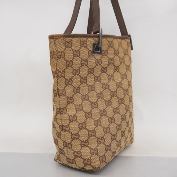Gucci Tote Bag GG Canvas Brown - Picture 2 of 13